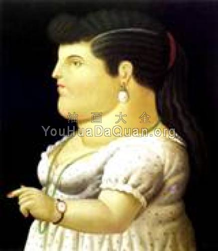 Woman In Profile - 费尔南多·博特罗